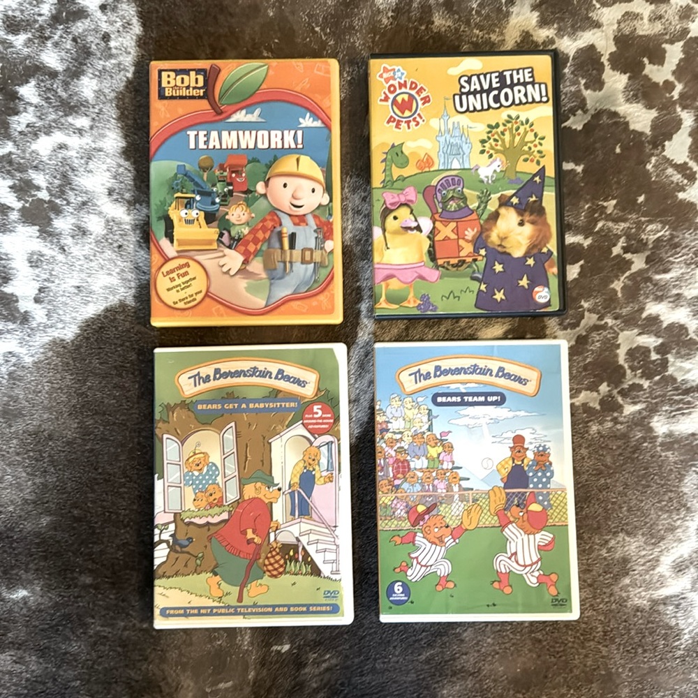 4 Children’s DVDs